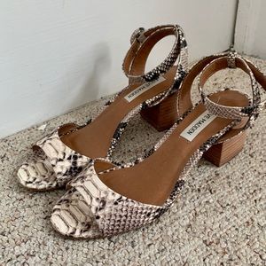 Snakeskin Sandals